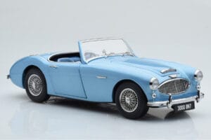 Austin-Healey 3000 Mk1 BN7 Син Kyosho 1:18 08149HBL Метал — снимка 6 от 8