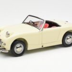 Austin-Healey Sprite Mk I Open Old English Бял Kyosho 1:18