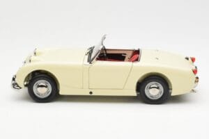 Austin-Healey Sprite Mk I Open Old English Бял Kyosho 1:18 08953EW Метал — снимка 4 от 8