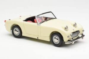 Austin-Healey Sprite Mk I Open Old English Бял Kyosho 1:18 08953EW Метал — снимка 6 от 8
