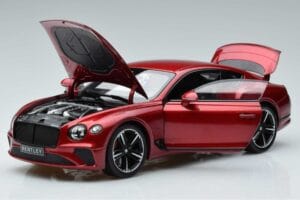 Bentley Continental GT Candy Червен Norev 1:18 182788 Метал — снимка 2 от 7