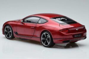 Bentley Continental GT Candy Червен Norev 1:18 182788 Метал — снимка 6 от 7