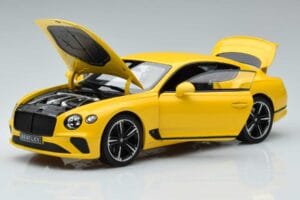 Bentley Continental GT Monaco Жълт Norev 1:18 182786 Метал — снимка 2 от 7