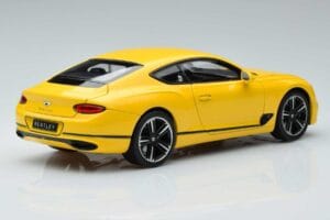 Bentley Continental GT Monaco Жълт Norev 1:18 182786 Метал — снимка 3 от 7