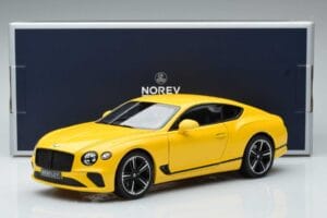 Bentley Continental GT Monaco Жълт Norev 1:18 182786 Метал — снимка 7 от 7