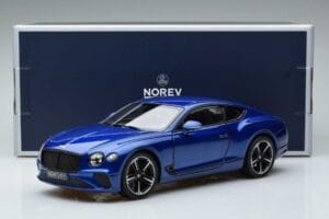 Bentley Continental GT Sequin Син Norev 1:18 182787 Метал — снимка 7 от 7
