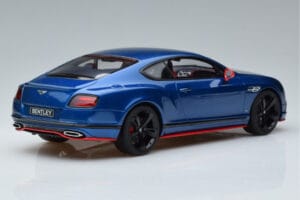 Bentley Continental GT Speed Black Edition Син GT Spirit 1:18 KJ006 Смола — снимка 2 от 6