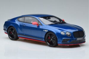 Bentley Continental GT Speed Black Edition Син GT Spirit 1:18 KJ006 Смола — снимка 4 от 6