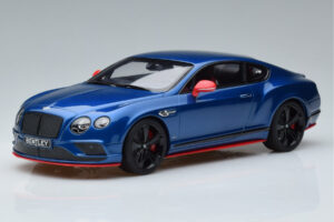 Bentley Continental GT Speed Black Edition Син GT Spirit 1:18 KJ006 Смола