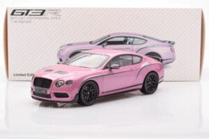 Bentley Continental GT3-R Passion Розов Almost Real 1:18 830405 Метал — снимка 8 от 8