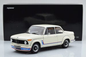 BMW 2002 Turbo Бял Kyosho 1:18 08544W Метал — снимка 8 от 8
