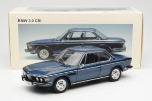 BMW 3.0 CSi E9 Синьо Металик AUTOart 1:18 70672 Метал — снимка 8 от 8