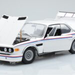 BMW 3.0 CSL E9 Бял Dealer Edition Minichamps 1:18 - image 2 of 7