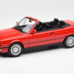 BMW 318i E30 Кабриолет Червен Norev 1:18