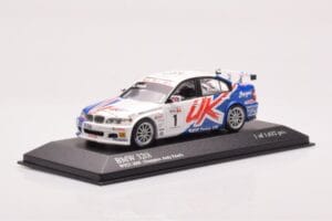 BMW 320si E90 BMW Team UK #1 A. Priaulx WTCC Porto Winner 2007 Minichamps 1:43 400072601 Метал — снимка 2 от 4