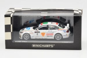 BMW 320si E90 BMW Team Italy Spain #4 A. Zanardi WTCC Brno 3rd Race 2007 Minichamps 1:43 400072604 Метал — снимка 4 от 4