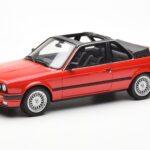 BMW 325i E30 Baur Червен Metallic Otto 1:18