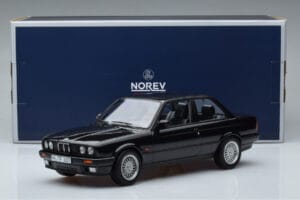BMW 325i E30 Черно Norev 1:18 183203 Метал — снимка 6 от 6