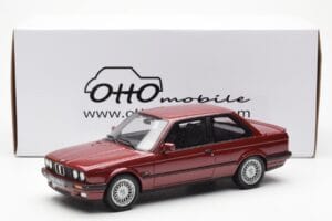 BMW 325i E30 Bordeaux Metallic Otto 1:18 OT102 Смола — снимка 6 от 6