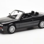 BMW 325i E30 Кабриолет Черно Металик Norev 1:18