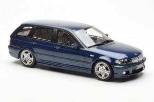 BMW 330i E46 Touring Синьо Otto 1:18 OT251 Смола — снимка 4 от 6