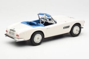 BMW 507 Roadster Бял Norev 1:18 183232 Метал — снимка 2 от 6