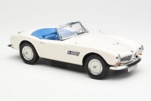 BMW 507 Roadster Бял Norev 1:18 183232 Метал — снимка 4 от 6