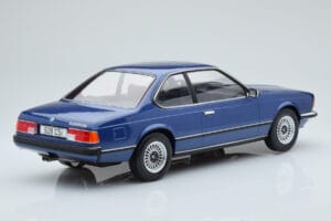 BMW 628 CSi E24 Син MCG 1:18 MCG18164 Метал — снимка 2 от 5