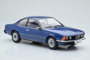 BMW 628 CSi E24 Син MCG 1:18 MCG18164 Метал — снимка 3 от 5