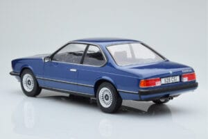 BMW 628 CSi E24 Син MCG 1:18 MCG18164 Метал — снимка 4 от 5