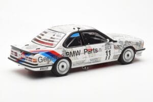 BMW 635 CSi E24 #11 D. Quester / M. Tassin / M. Heger 24 Hours of Spa 1986 AUTOart 1:18 80430145826 Метал — снимка 3 от 8