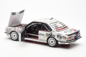 BMW 635 CSi E24 #11 D. Quester / M. Tassin / M. Heger 24 Hours of Spa 1986 AUTOart 1:18 80430145826 Метал — снимка 5 от 8
