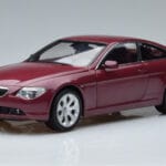 BMW 645Ci E63 Тъмночервен Kyosho 1:18 08701CR Метал