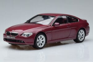 BMW 645Ci E63 Тъмночервен Kyosho 1:18 08701CR Метал