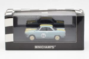 BMW 700 Sport #64 Hulbusch / Stausberg 12 Hours of Nurburgring 1961 Minichamps 1:43 400612364 Метал — снимка 4 от 4