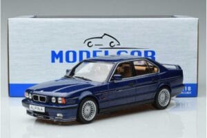 BMW Alpina B10 4.6 E34 Син MCG 1:18 MCG18230 Метал — снимка 6 от 6