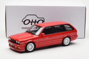 BMW Alpina B3 2.7 E30 Touring Червен Otto 1:18 OT366 Смола — снимка 6 от 6