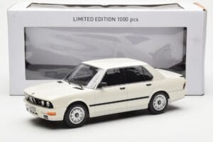 BMW M535i E28 Бял Norev 1:18 183260 Метал — снимка 6 от 6