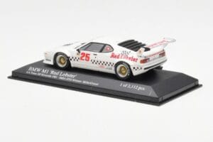 BMW M1 IMSA #25 Red Lobster Cowart / Miller LA Times Grand Prix Winner 1981 Minichamps 1:43 430812525 Метал — снимка 3 от 4