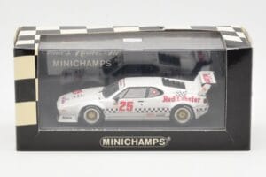 BMW M1 IMSA #25 Red Lobster Cowart / Miller LA Times Grand Prix Winner 1981 Minichamps 1:43 430812525 Метал — снимка 4 от 4