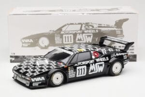 BMW M1 #111 Team MK Motorsport J-L. Witmeur / Krankenberg / Libert 24 Hours of Le Mans 1986 Minichamps 1:18 180862911 Метал — снимка 8 от 8