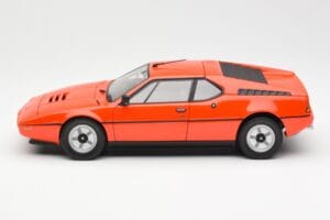 BMW M1 Оранжев Металик Norev 1:18 183222 Метал — снимка 4 от 8