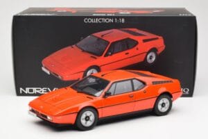 BMW M1 Оранжев Металик Norev 1:18 183222 Метал — снимка 8 от 8