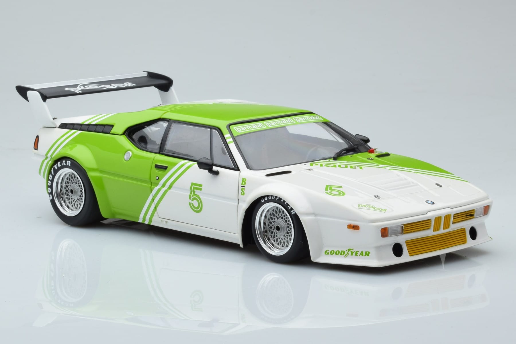 BMW M1 Procar BS Fabrications #5 N. Piquet Procar Series 1980 Minichamps 1:18 183802905 Метал — снимка 6 от 8