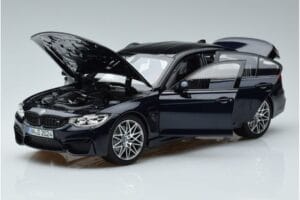 BMW M3 F80 Competition Син Norev 1:18 183236 Метал — снимка 2 от 7
