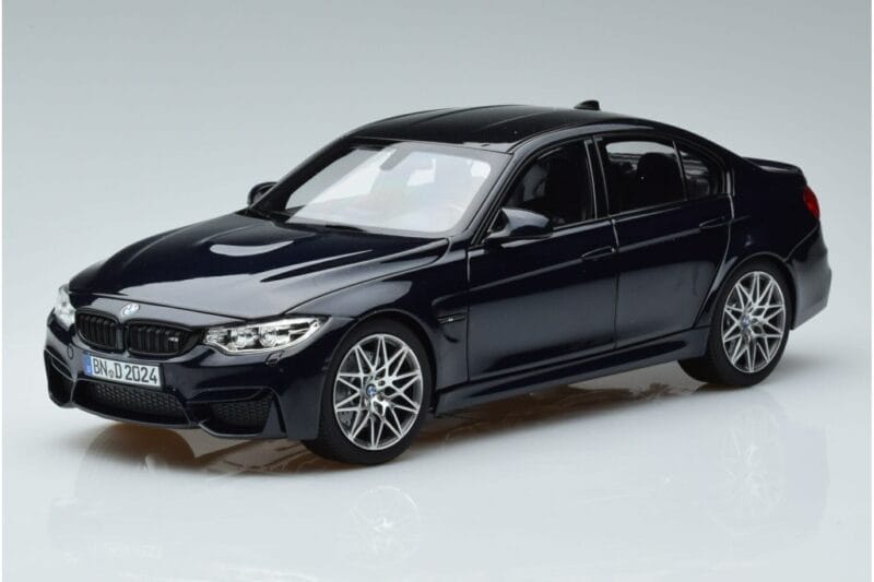 BMW M3 F80 Competition Син Norev 1:18 183236 Метал