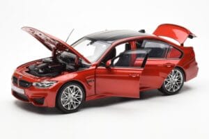 BMW M3 Competition F80 Sakhir Оранжев Norev 1:18 80432411553 Метал — снимка 2 от 8