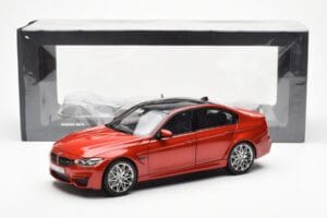 BMW M3 Competition F80 Sakhir Оранжев Norev 1:18 80432411553 Метал — снимка 8 от 8