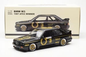 BMW M3 E30 #3 J. Richards Austrian Airlines ATCC 1987 AUTOart 1:18 88745 Метал — снимка 8 от 8