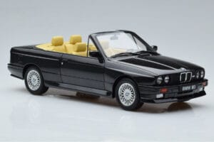 BMW M3 E30 Кабриолет Черен Otto 1:18 OT1012 Смола — снимка 4 от 6